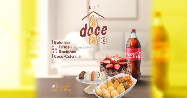 Kit Festa Joinville Doces, Bolos e Salgados